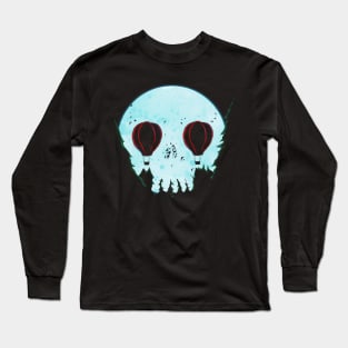 Skull Moon Long Sleeve T-Shirt